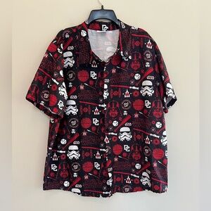 Washington Nationals MLB STAR WARS Dark Side 5/20/23 SGA Polo, Black/Red, XL